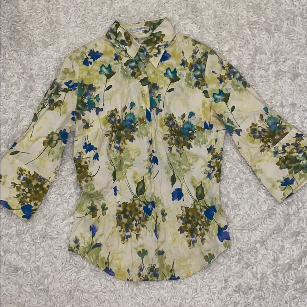 NaraCamicie Button Down Blouse